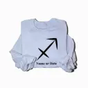 Personalized Embossed Sagittarius Zodiac Sweatshirt