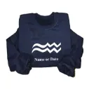 Personalized Embossed Aquarius Zodiac Sweatshirt