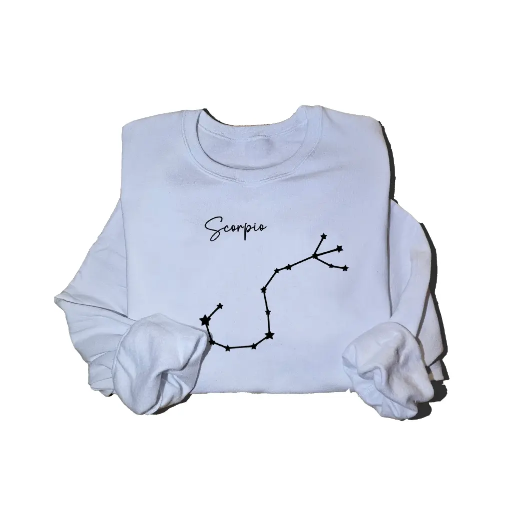 Embossed Scorpio Sky Sweatshirt