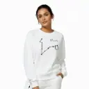 Embossed Pisces Sky Sweatshirt