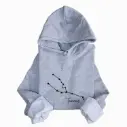 Embossed Taurus Sky Hoodie
