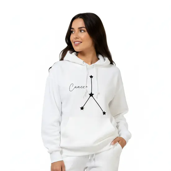 Embossed Cancer Sky Hoodie
