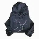 Embossed Virgo Sky Hoodie