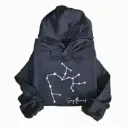 Embossed Sagittarius Sky Hoodie