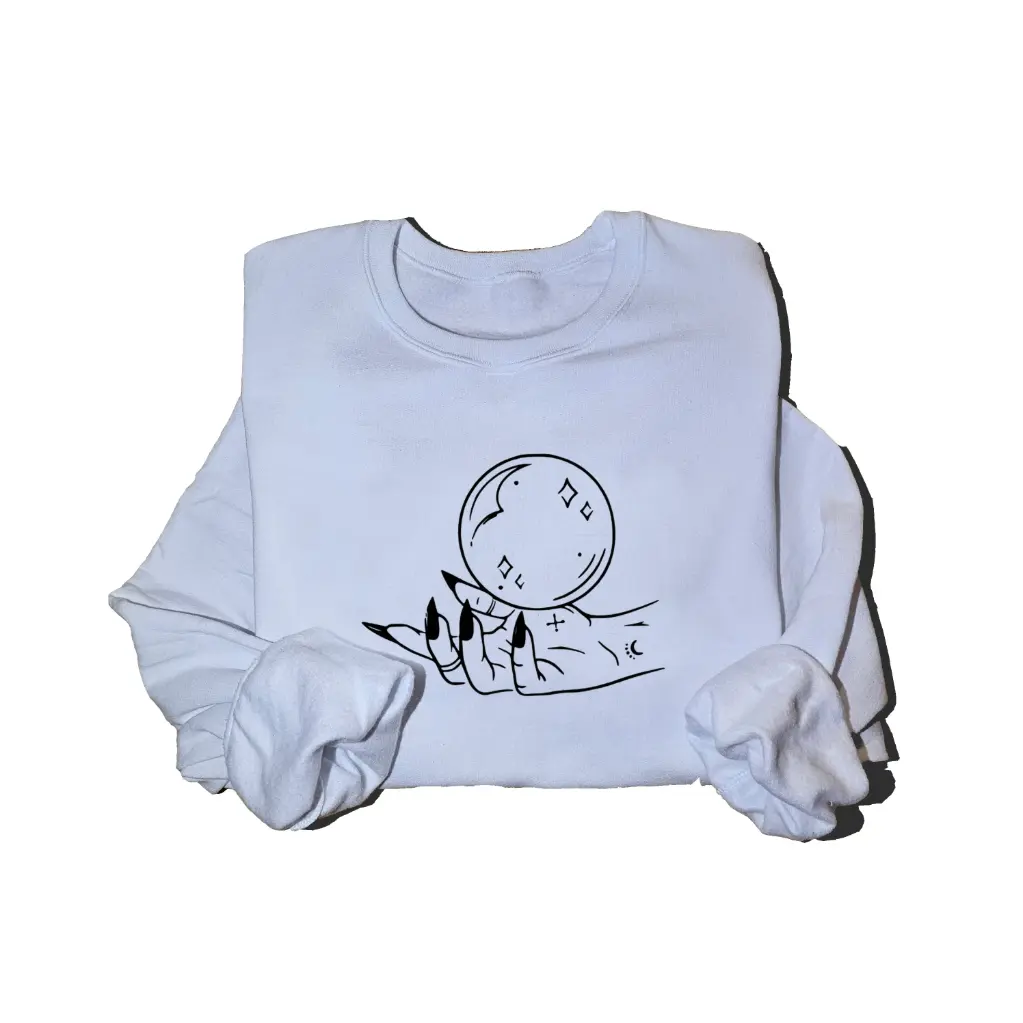 Embossed Divination Sweatshirt #1