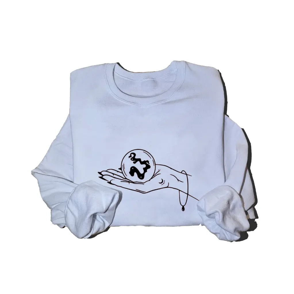 Embossed Divination Sweatshirt #2