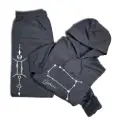 Embossed Gemini Hoodie & Joggers Set