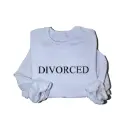 Embossed Divorced Sweatshirt