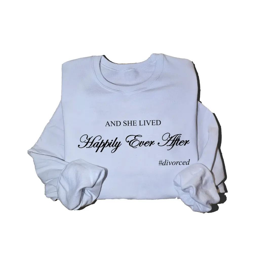 Embossed Happily Ever After Sweatshirt