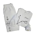 Embossed Pisces Sweatshirt & Joggers Set