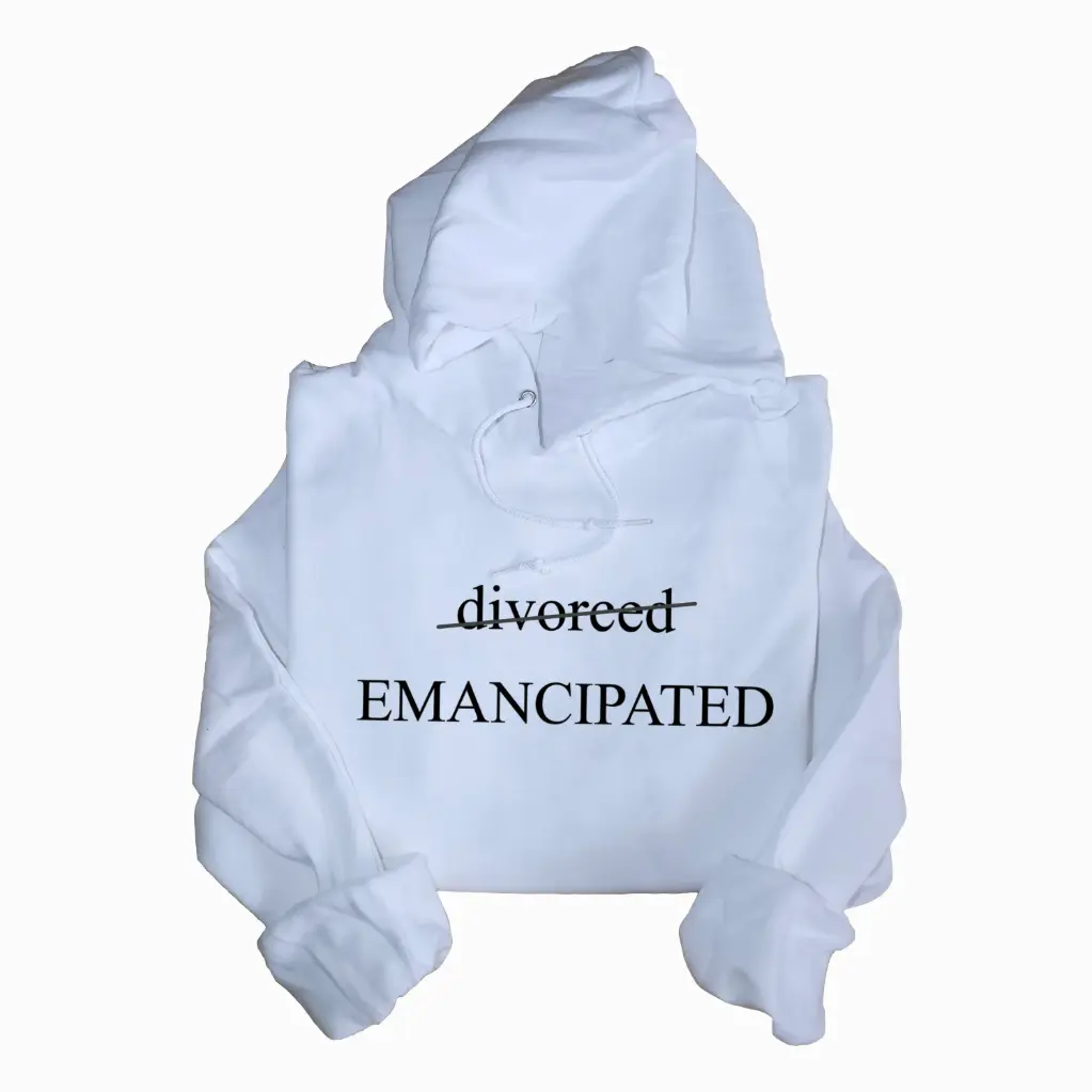 Embossed Emancipated Hoodie