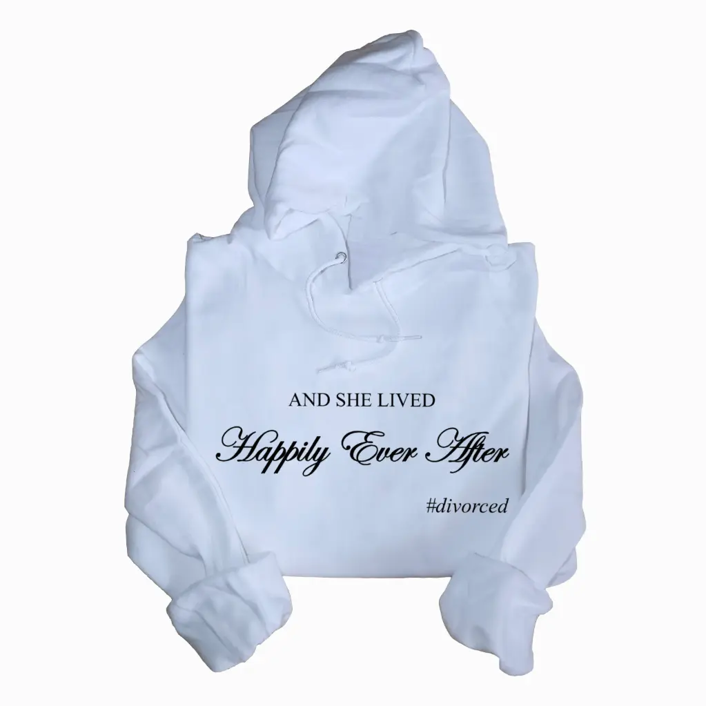 Embossed Happily Ever After Hoodie