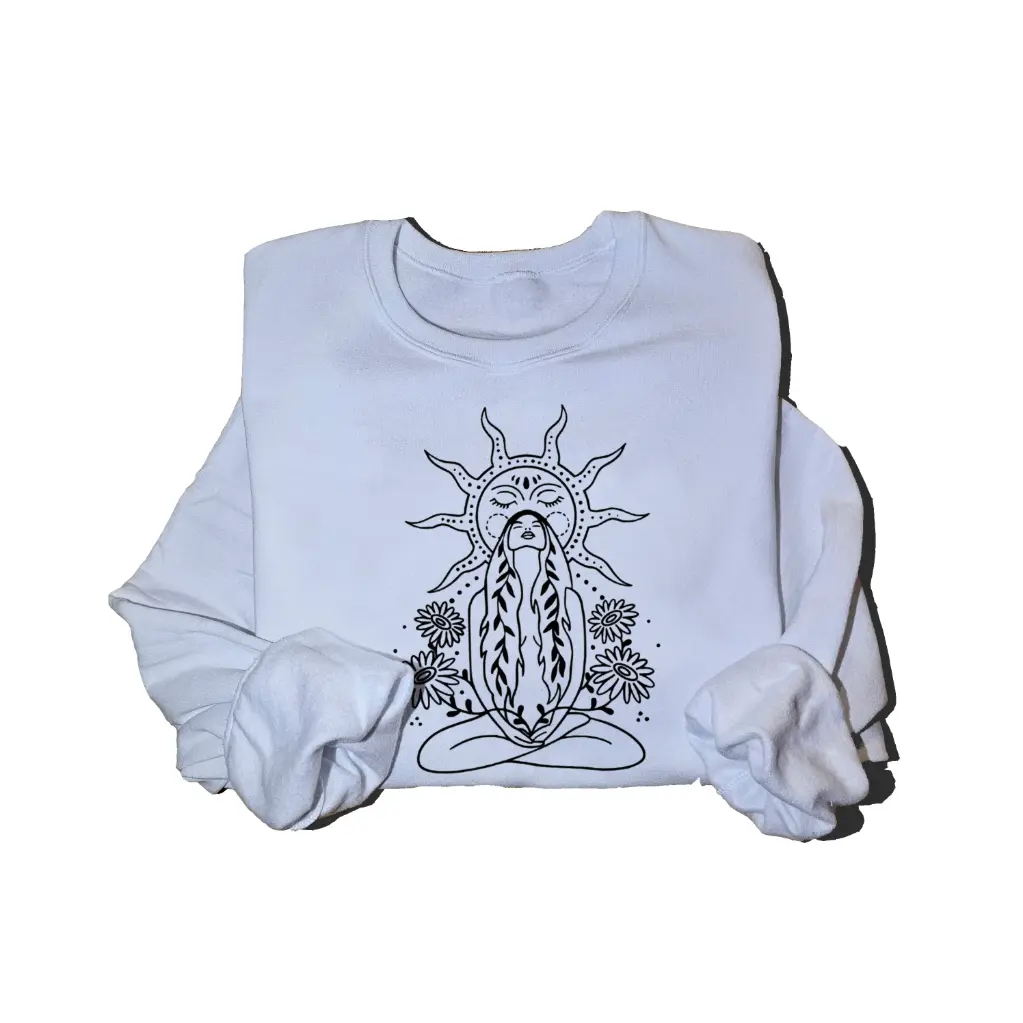 Embossed Divination Sweatshirt #4