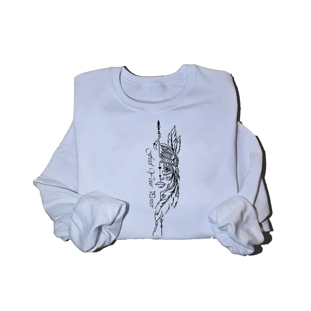 Embossed Divination Sweatshirt #5
