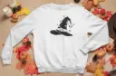 Embossed Witch Hat Sweatshirt