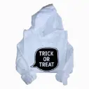 Embossed Trick or Treat Hoodie