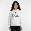 Embossed Gangsta Wrapper Christmas Hoodie