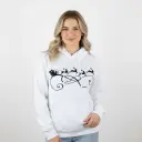 Embossed Chariot Christmas Hoodie