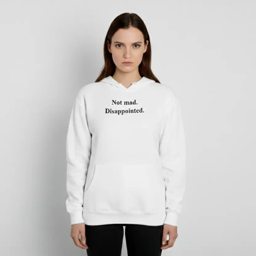 Disappointed. - Embossed Puff Untold Hoodie