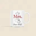 Mrs. Since 2025 Mug