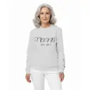 Personalized Embossed GRANDMA Sweatshirt