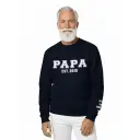 Personalized Embossed GRANDPA Sweatshirt