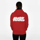 Adore - Embossed Valentines Red Hoodie