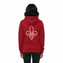 C'est Tiguidou - Embossed Canada Red Hoodie