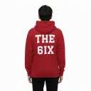 The 6ix - Embossed Canada Red Hoodie