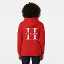 H - Havenoro - Embossed Essentials Red Hoodie