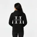 H - Havenoro - Embossed Essentials Black Hoodie