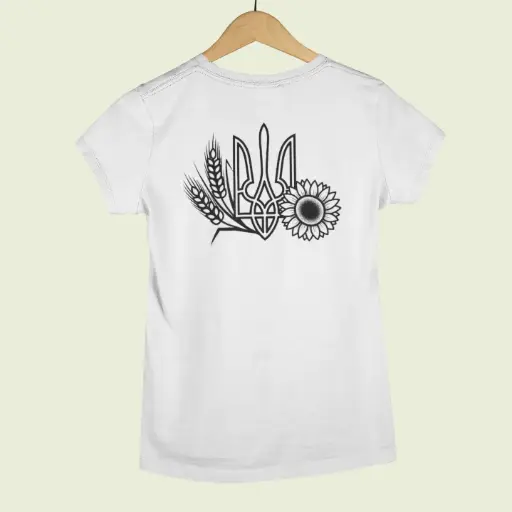 Ukrainian Back Design T-shirt #2