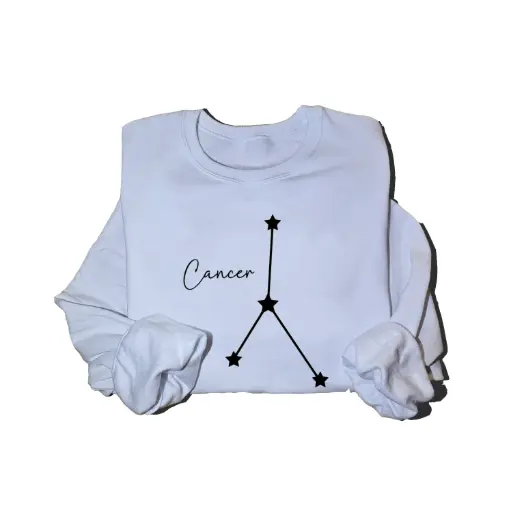 Embossed Cancer Sky Sweatshirt