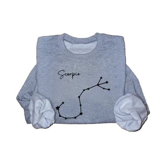 Embossed Scorpio Sky Sweatshirt