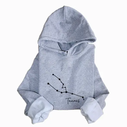 Embossed Taurus Sky Hoodie