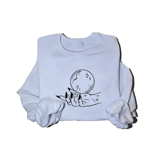 Embossed Divination Sweatshirt #1
