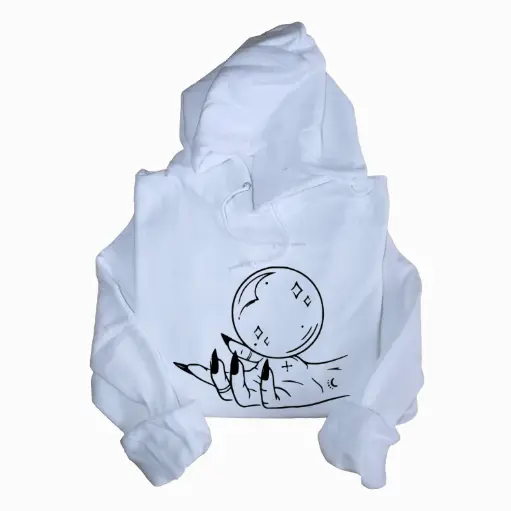 Embossed Divination Hoodie #1