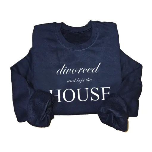 Embossed House Sweatshirt