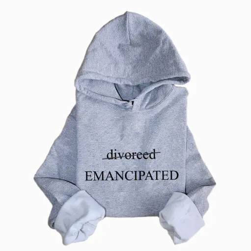 Embossed Emancipated Hoodie