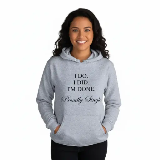 Embossed I'm Done Hoodie