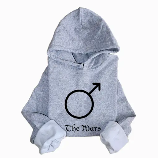 Embossed The Mars Hoodie