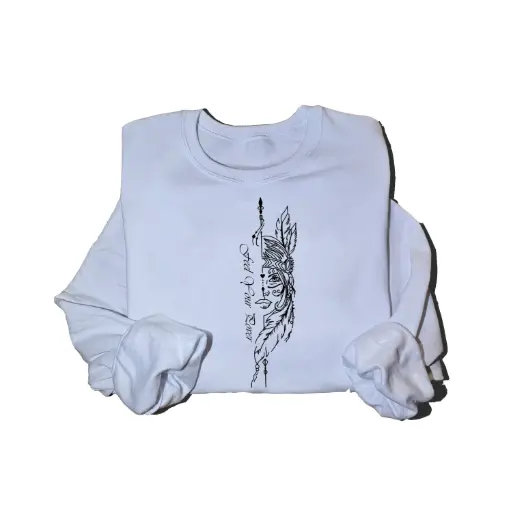 Embossed Divination Sweatshirt #5