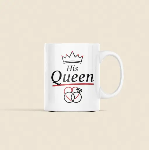 His Queen Mug